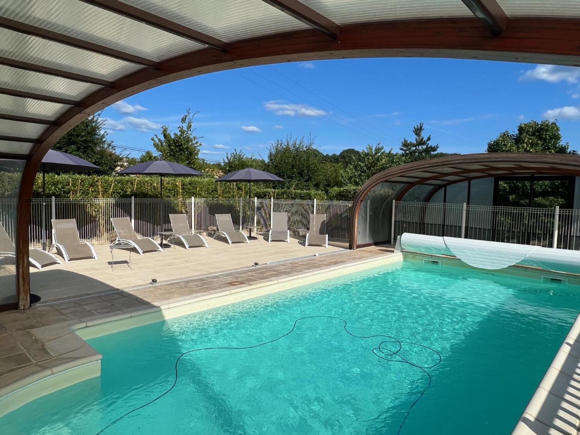 Maison Hyacinthe Of Tournesol Geniet In Luxe Castelnaud-la-Chapelle Extérieur photo